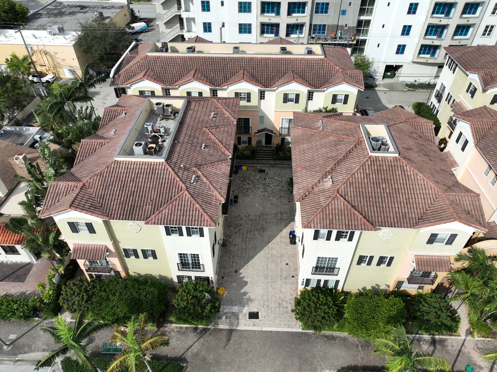 HOA townhome community tile roof replacement