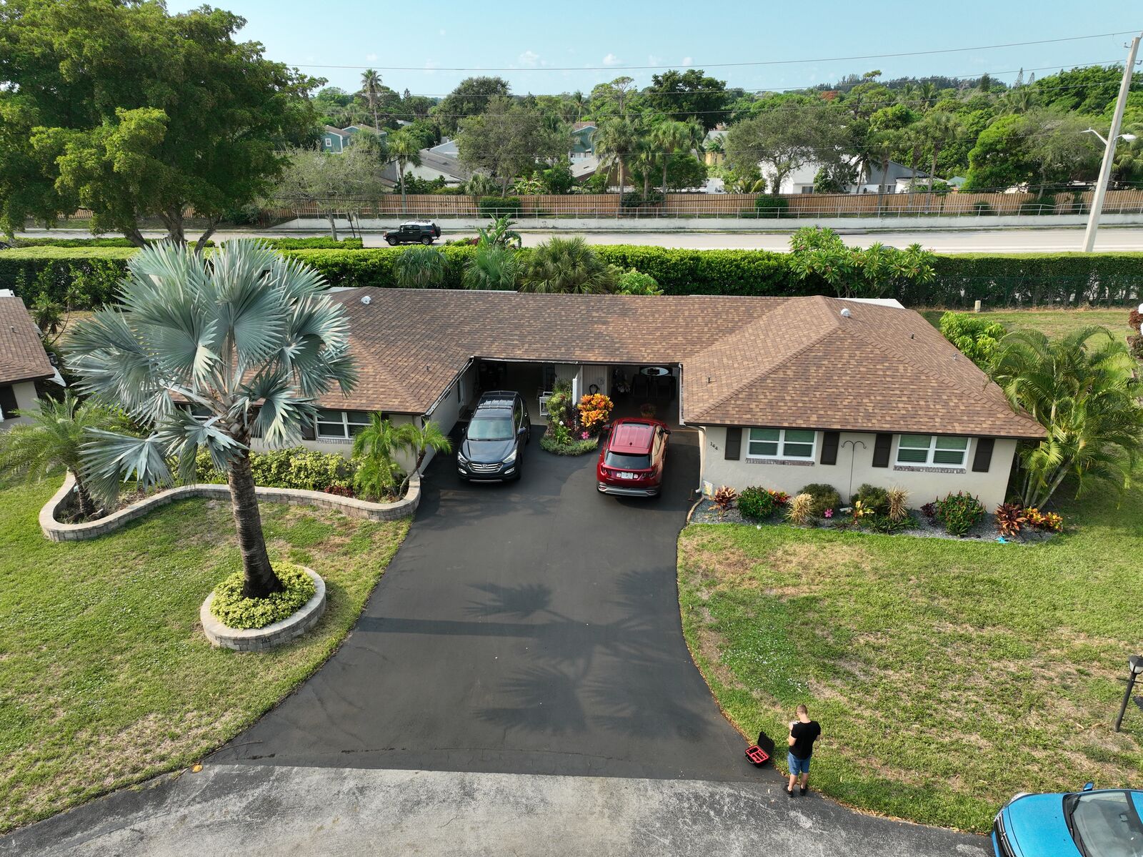 Residential shingle roof replacement