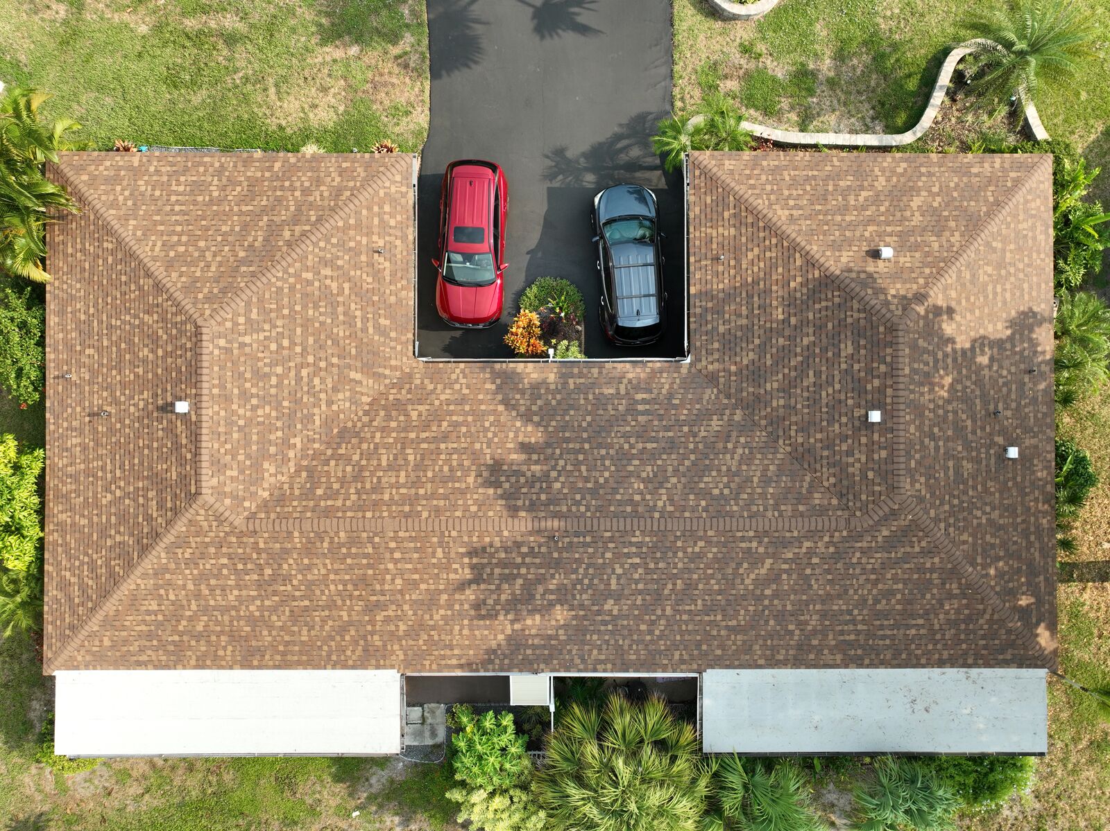 Architectural shingle roof replacement in South Florida